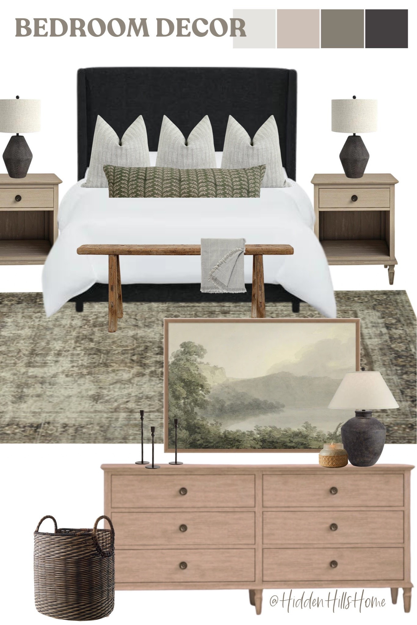 Bedroom decor mood board, bedroom design, bedroom inspiration, master bedroom ideas, organic modern bedroom #bedroom

#LTKHome #LTKSaleAlert #LTKSeasonal