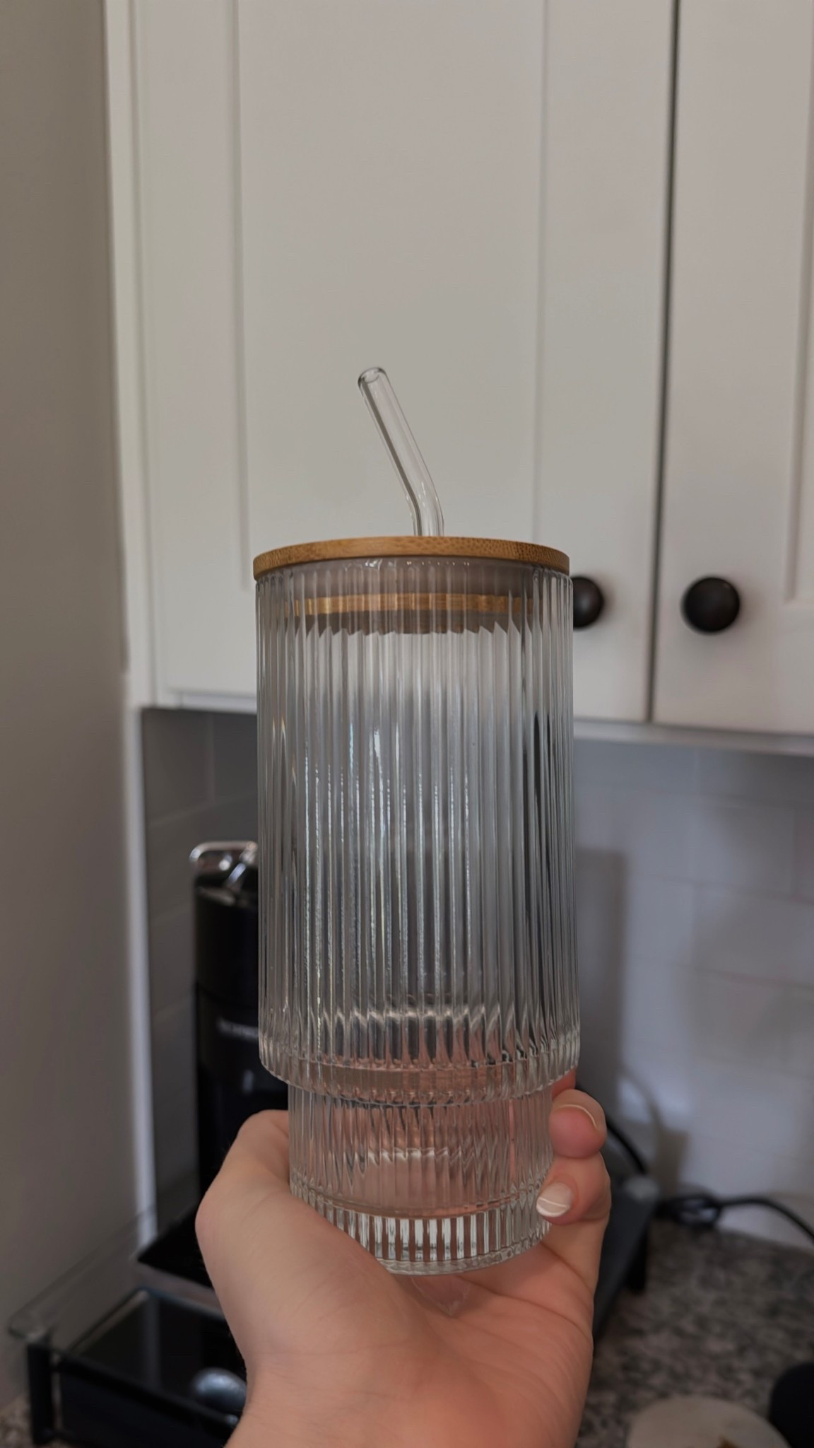 Trying to drink more coffee from home and hoping these iced coffee glasses help!! Glass cup and glass straww

#LTKHome #LTKSummerEdit #LTKFindsUnder50