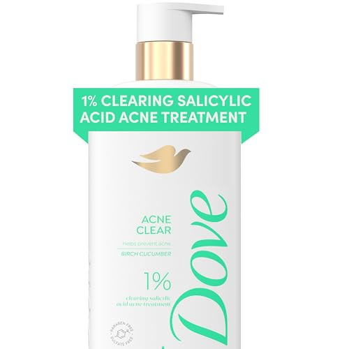 Dove Serum Body Wash Acne Clear for troubled skin with Salicylic Acid 18.5 Fl Oz | Amazon (US)