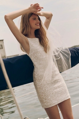 Mare Mare Sequin Mini Dress | Anthropologie (US)