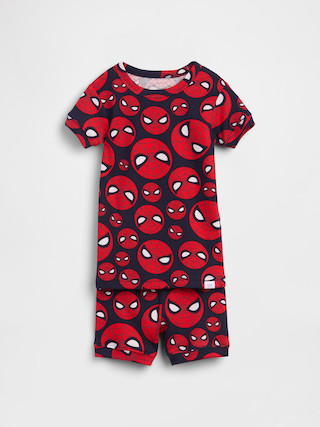 Baby & Toddler Marvel Organic Brushed Cotton PJ Short Set | Gap (US)