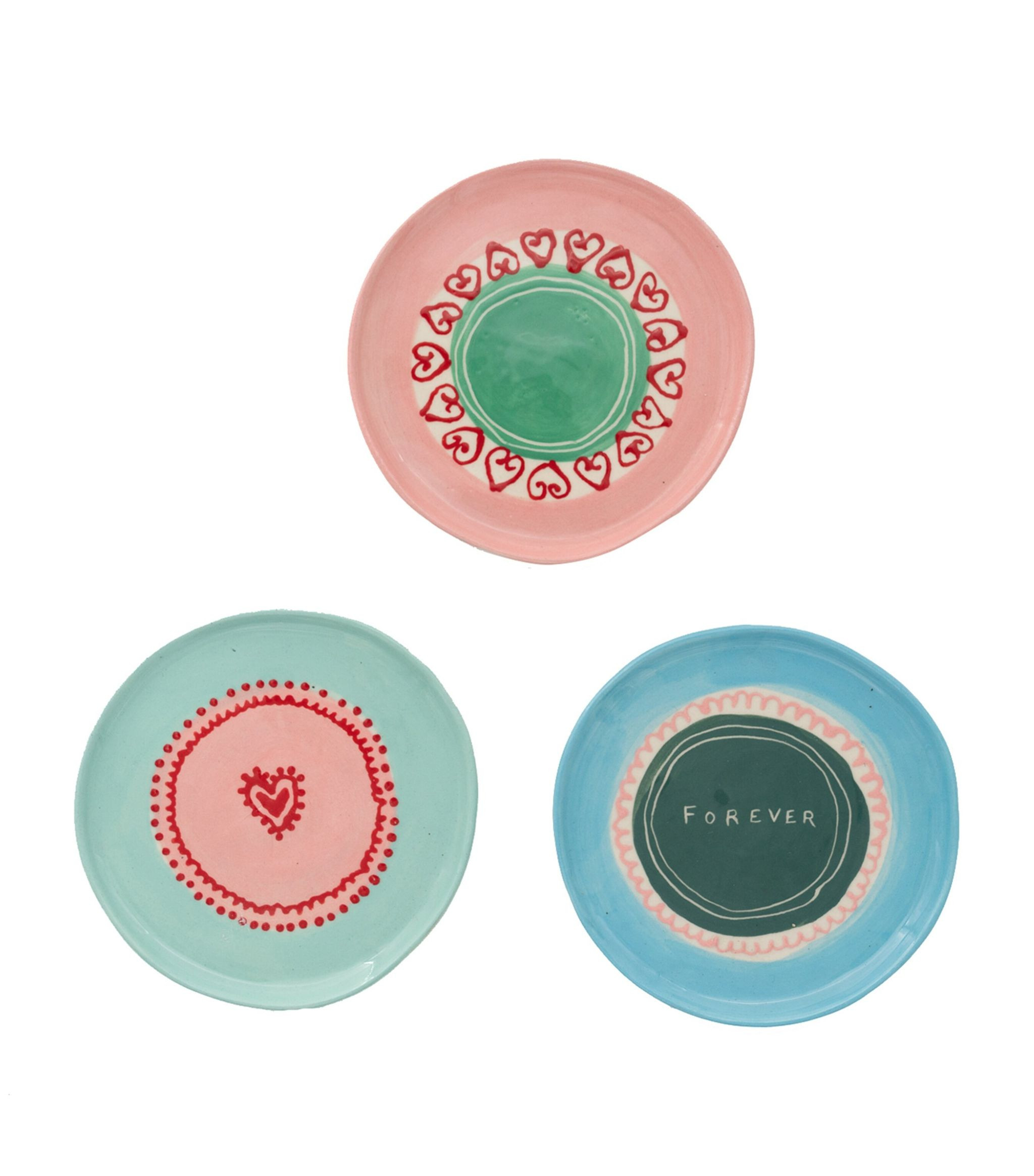 Set of 3 Forever Jewellery Plates (11cm) | Harrods