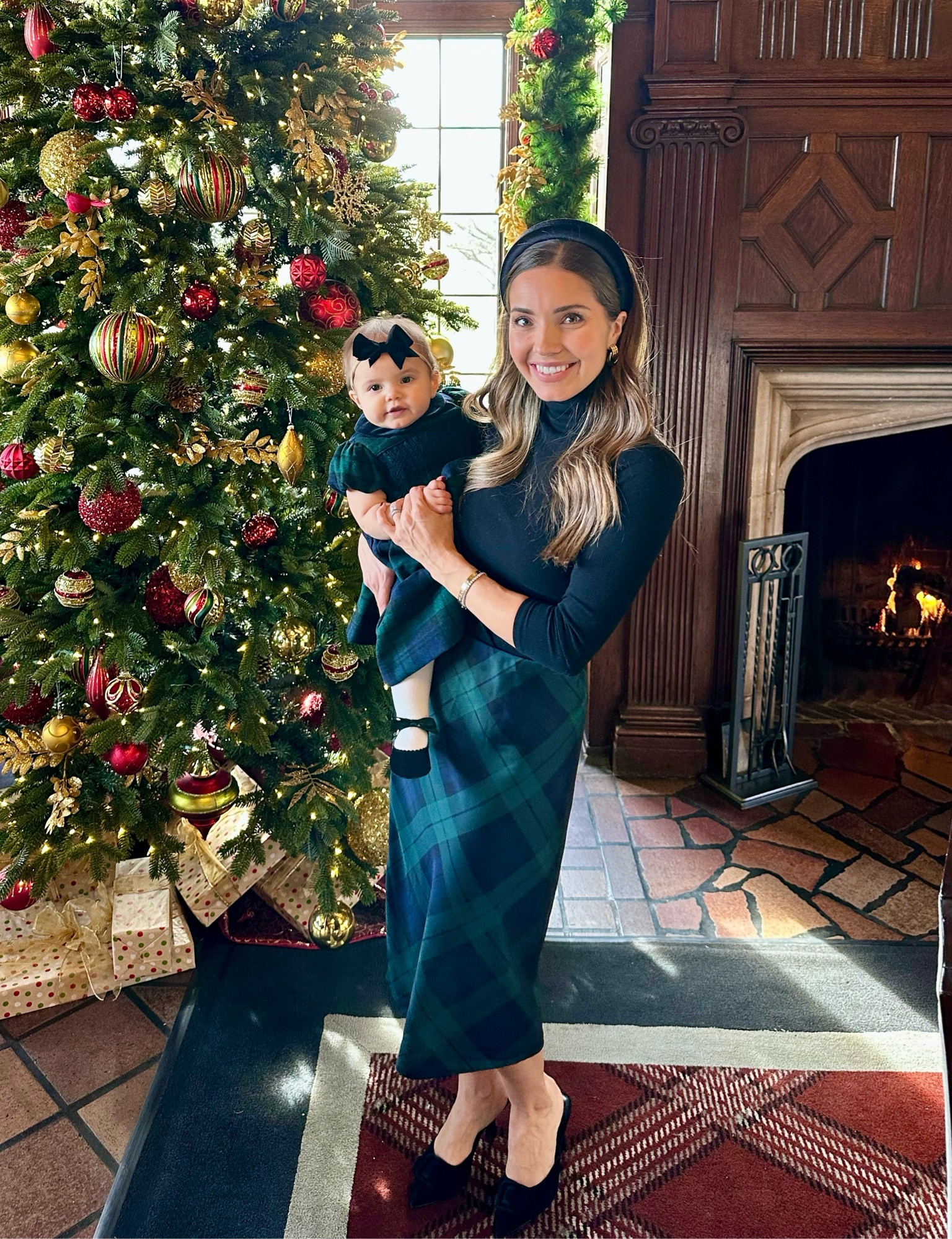 Matching holiday outfit with my girl🌲✨

#LTKHoliday #LTKBaby #LTKStyleTip