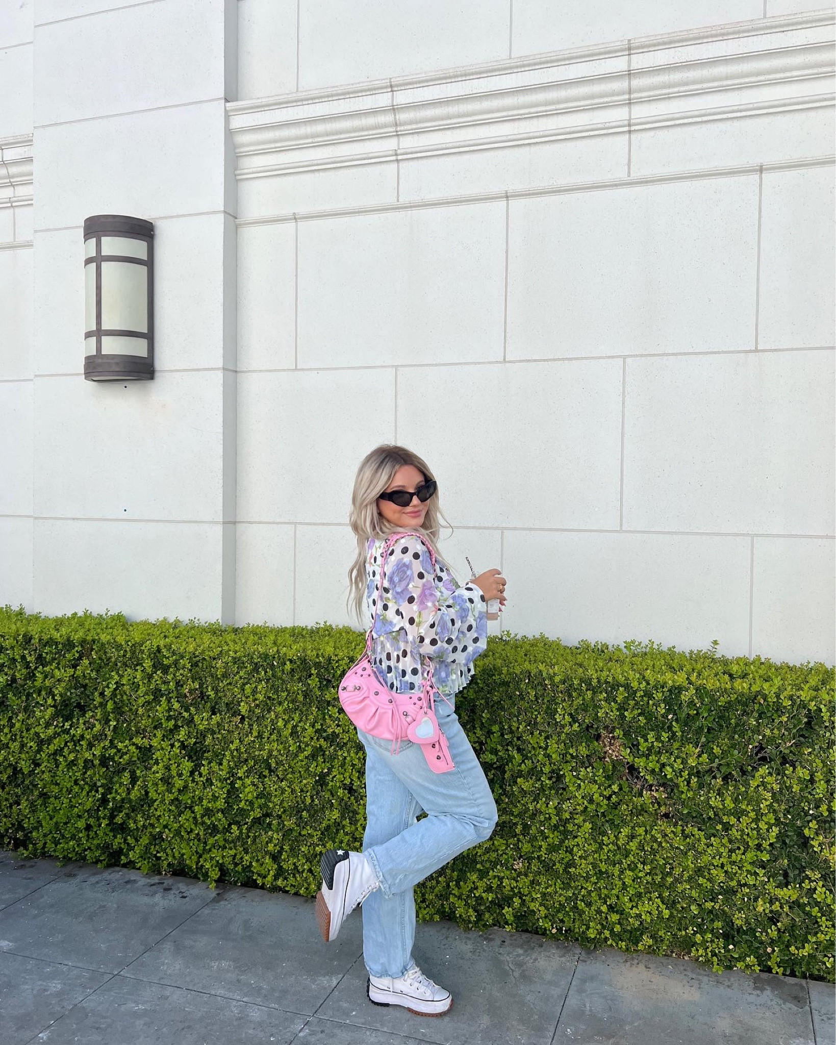 currently obsessed w these jeans & they’re on sale… plus how fun is the top! 

#LTKunder100 #LTKsalealert #LTKSeasonal