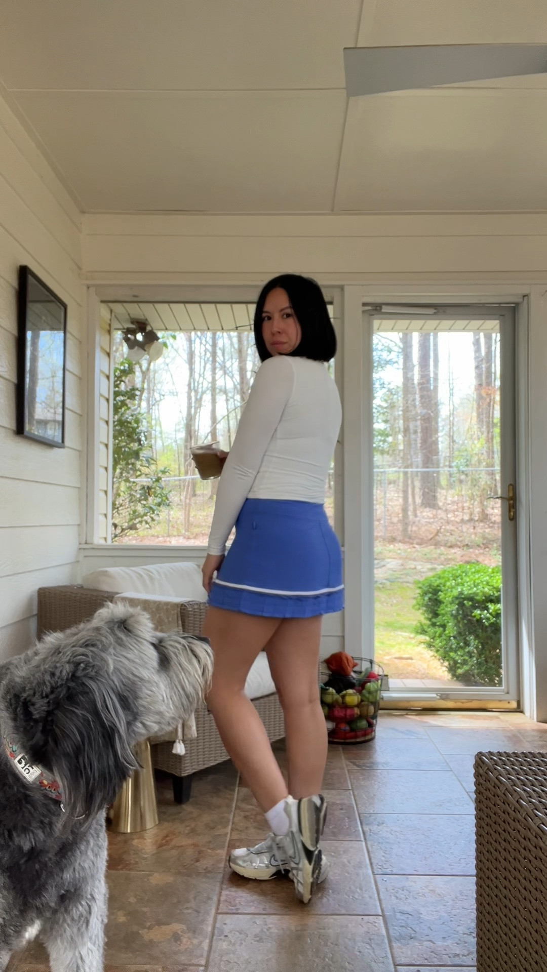 tennis skirt season 😊🎾 these are the comfiest sneakers ever!!

#LTKVideo #LTKfitness #LTKfindsunder50