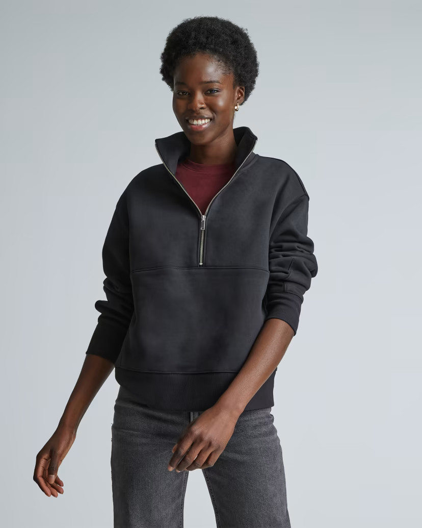 The Half-Zip in Everyday Cotton | Everlane