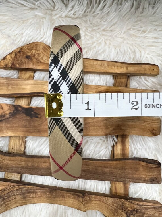 3/4inch Check/plaid Headband in Traditional Red Beige - Etsy | Etsy (US)