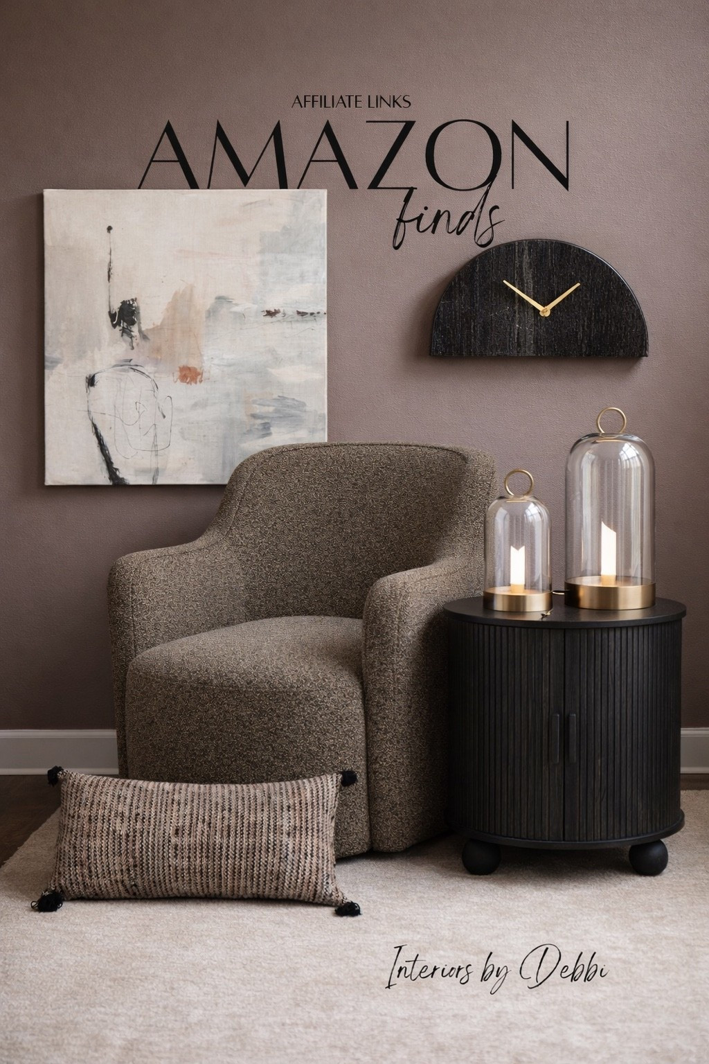 Amazon Finds
Accent chair, side table, artwork, lumbar pillow, transitional home, modern decor, amazon find, amazon home, target home decor, mcgee and co, studio mcgee, amazon must have, pottery barn, Walmart finds, affordable decor, home styling, budget friendly, accessories, neutral decor, home finds, new arrival, coming soon, sale alert, high end look for less, Amazon favorites, Target finds, cozy, modern, earthy, transitional, luxe, romantic, home decor, budget friendly decor, Amazon decor #amazonhome



#LTKSeasonal #LTKHome