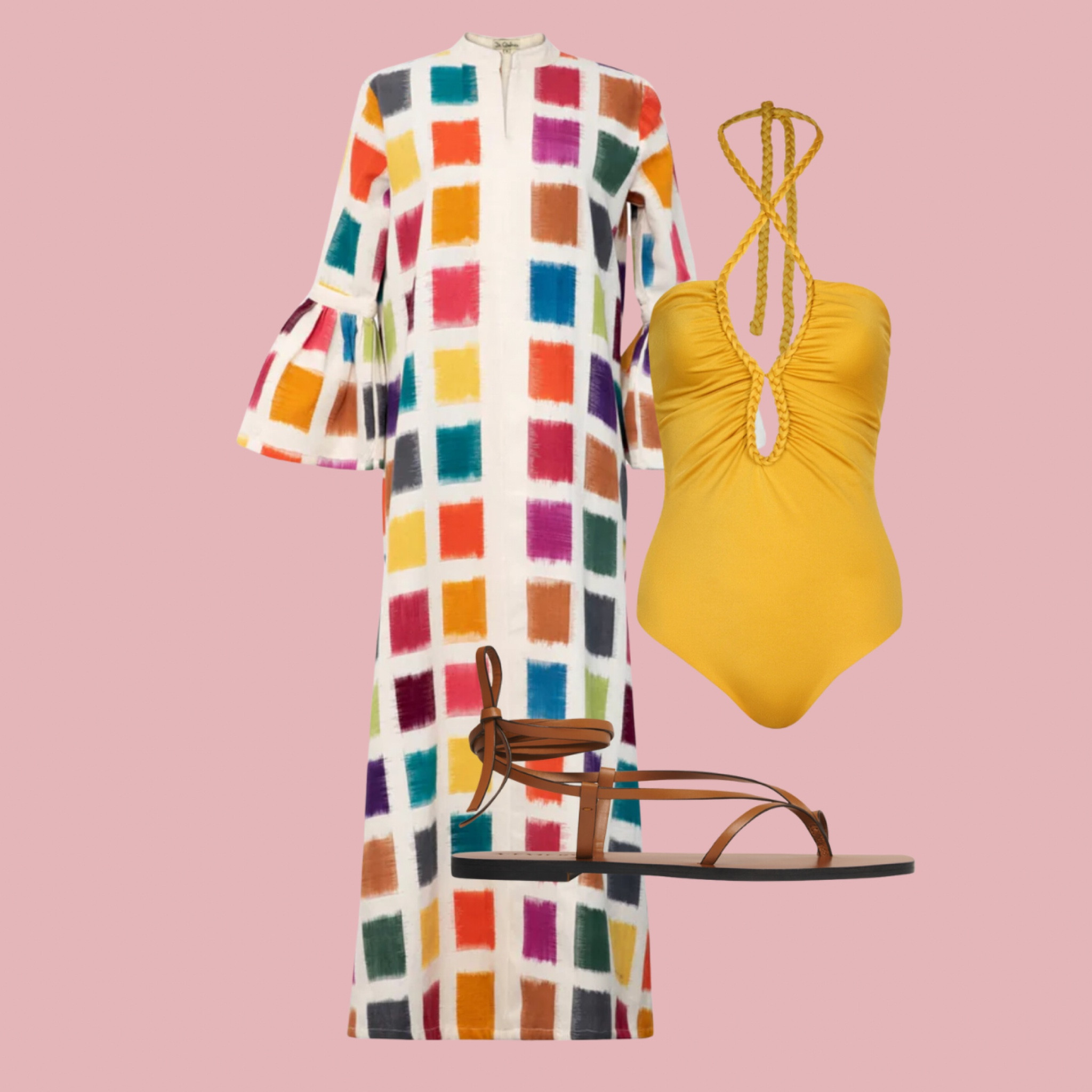 Shop the look: chic swimsuit + cover-up combos 💛