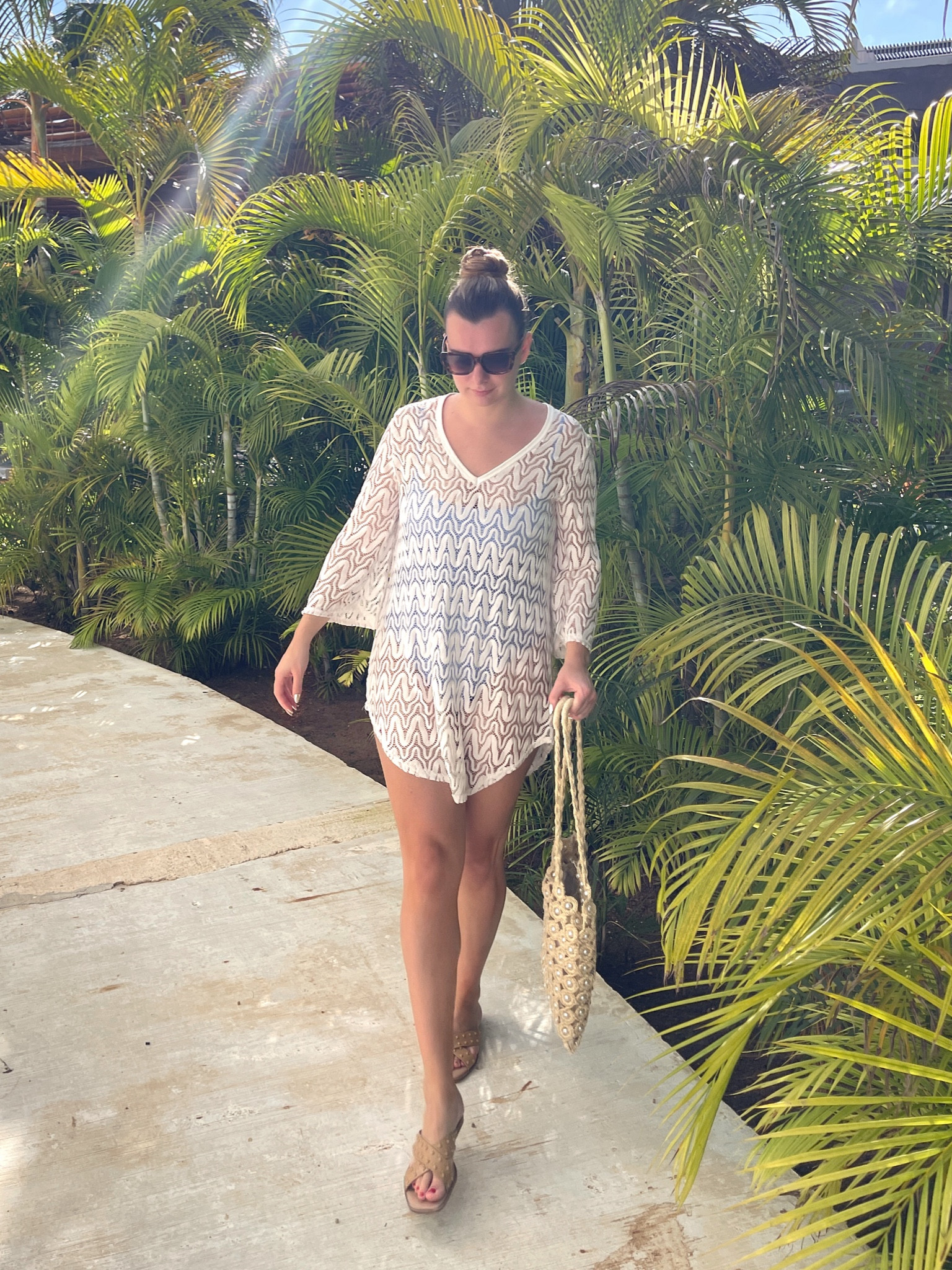 White bathing suit cover up from Everything But Water, beach bag from Amazon 

#LTKStyleTip #LTKFindsUnder100 #LTKFindsUnder50