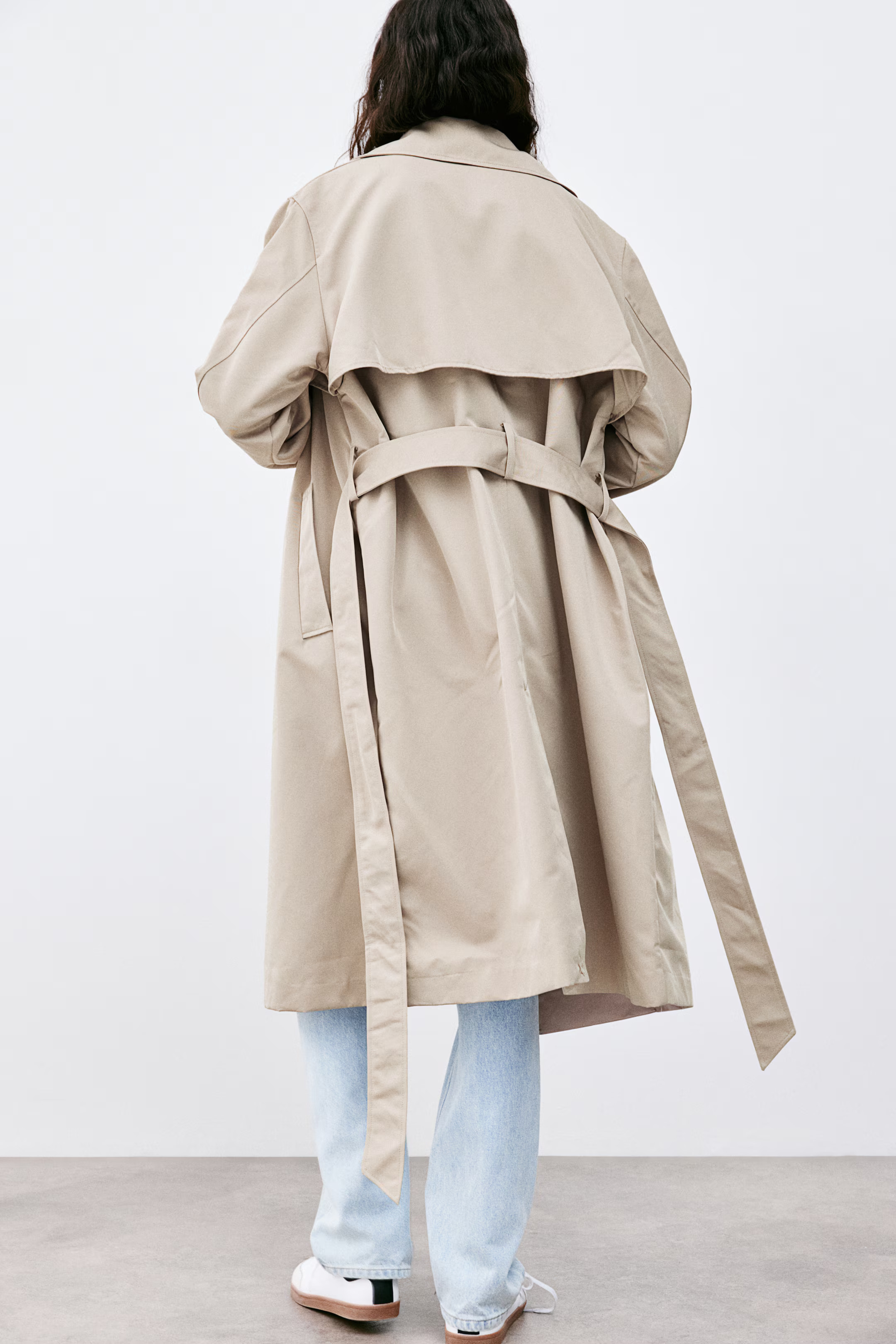Double-breasted twill trench coat | H&M (UK, MY, IN, SG, PH, TW, HK)