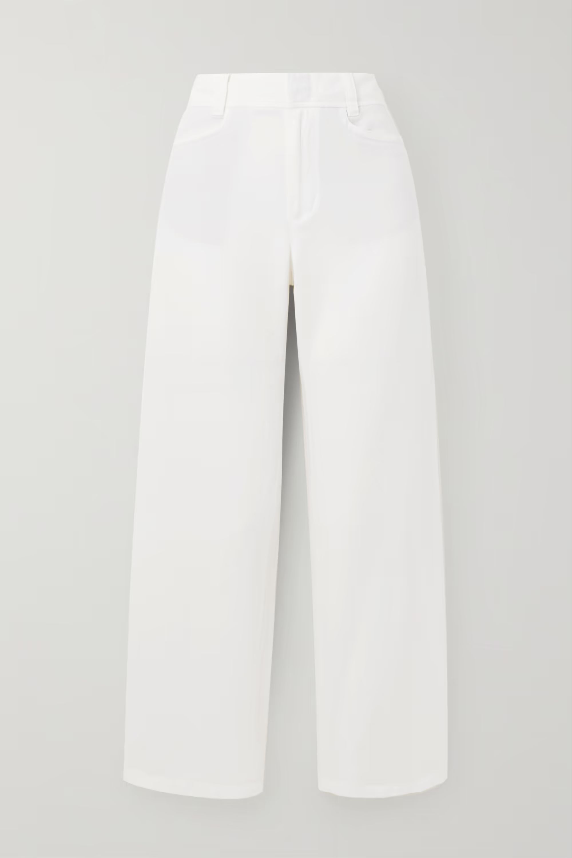 Cotton, Lyocell and linen-blend straight-leg pants | NET-A-PORTER (US)
