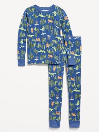 Gender-Neutral Snug-Fit Pajama Set for Kids | Old Navy (US)