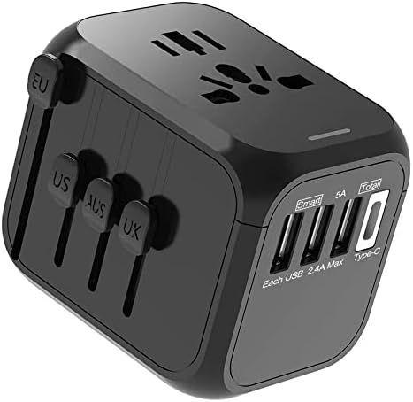 International European Travel Plug Adapter - Universal Travel Plug Adapter Travelling Essentials ... | Amazon (US)