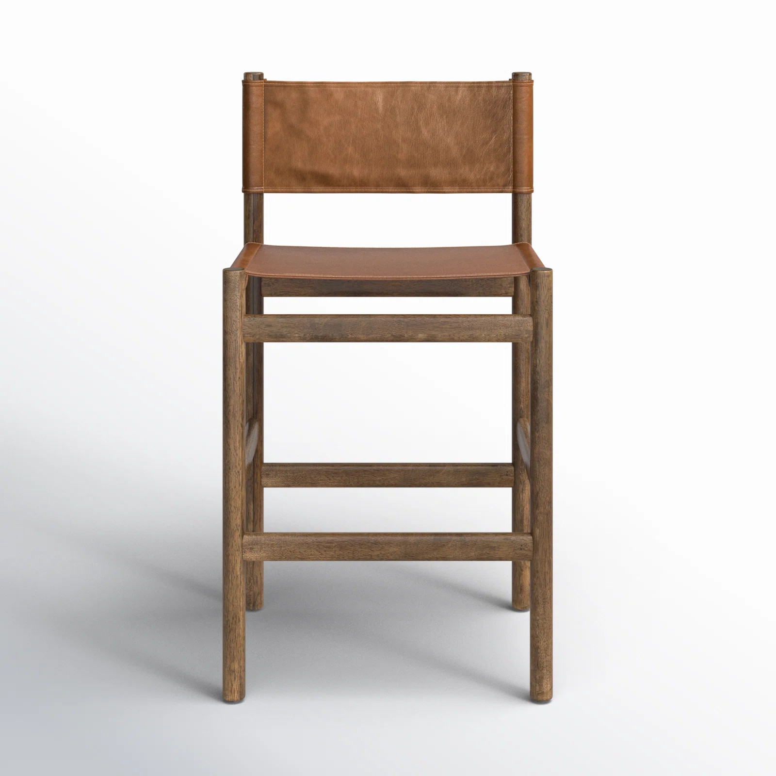 Matisse Leather Stool | Wayfair North America