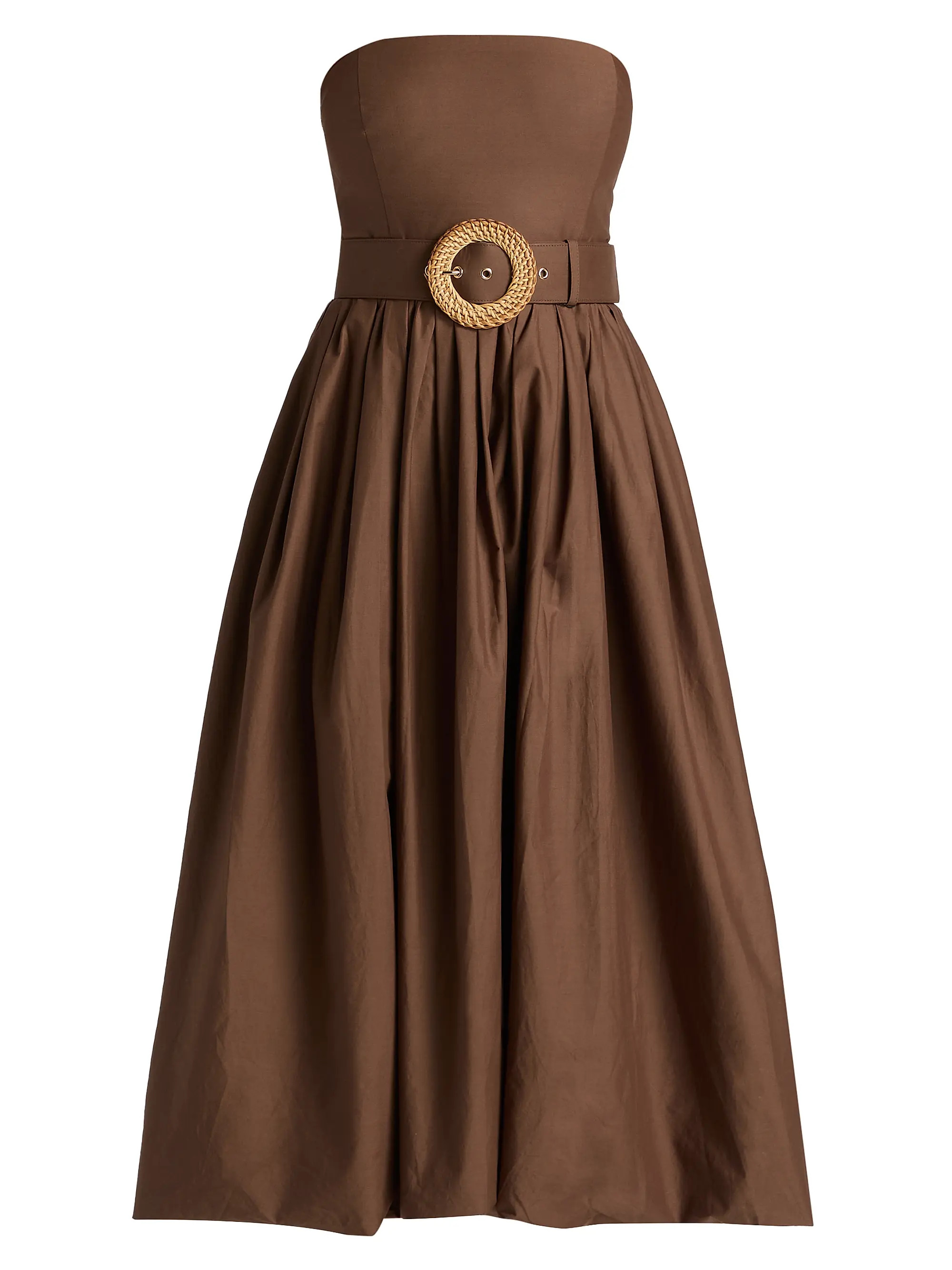 Anisha Strapless Bubble Skirt Midi-Dress | Saks Fifth Avenue