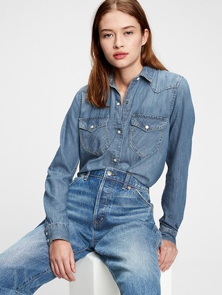 Denim Western Shirt | Gap (US)