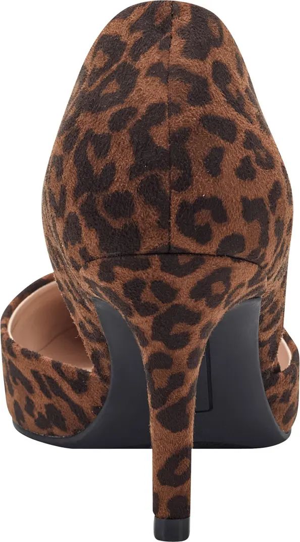 Grenow d'Orsay Animal Print Pointed Toe Pump | Nordstrom