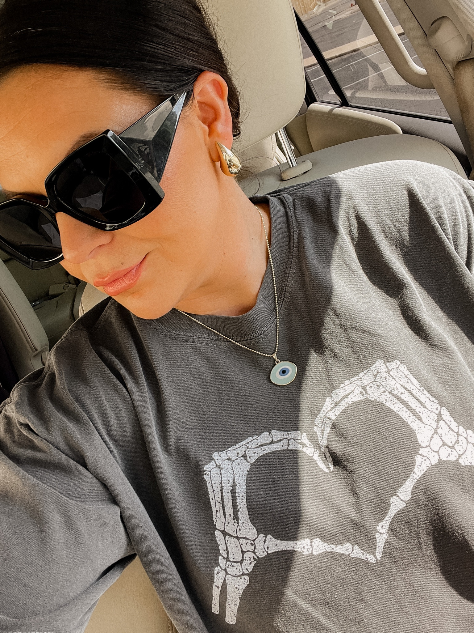 Skeleton tee: XXL (STEPH20)
Amazon Designer look-a-likes
My evil eye necklace 
Designer dupe earrings 



#LTKHalloween #LTKfindsunder50 #LTKstyletip