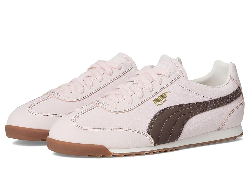 PUMA Arizona Wine Club Shoes Women's Shoes Jasmine Flower/Flat Bronze/Gold : 6.5 B - Medium, Suede | Zappos