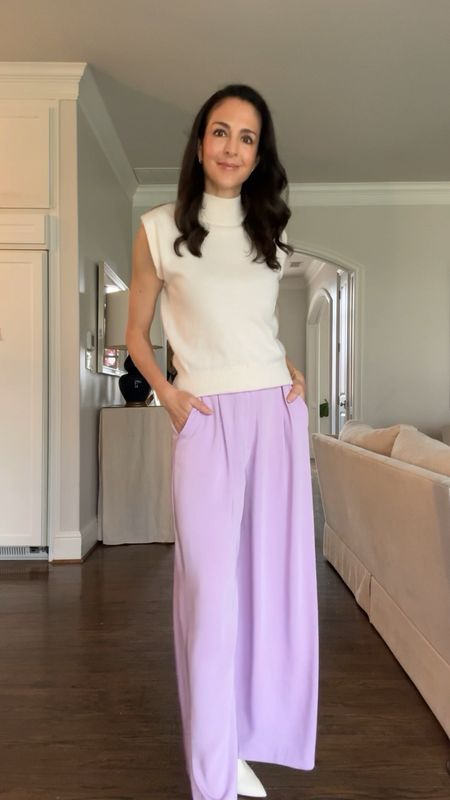 The perfect pair of pants for work or a polished casual look. Available in 20 colors in short, tall, and regular lengths. 

They fit TTS. I’m 5’7” and size 26. Wearing a regular small.

#LTKstyletip #LTKworkwear #LTKfindsunder50