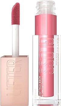 Maybelline Lifter Gloss, Hydrating Lip Gloss with Hyaluronic Acid, High Shine for Plumper Looking... | Amazon (US)