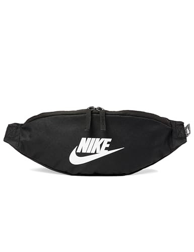 Nike Unisex Heritage Waistpack (3L), Black/Black/White, MISC | Amazon (US)