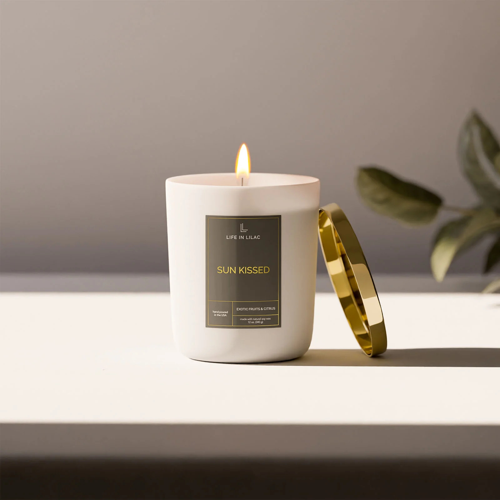 Sun Kissed Candle | Life In Lilac