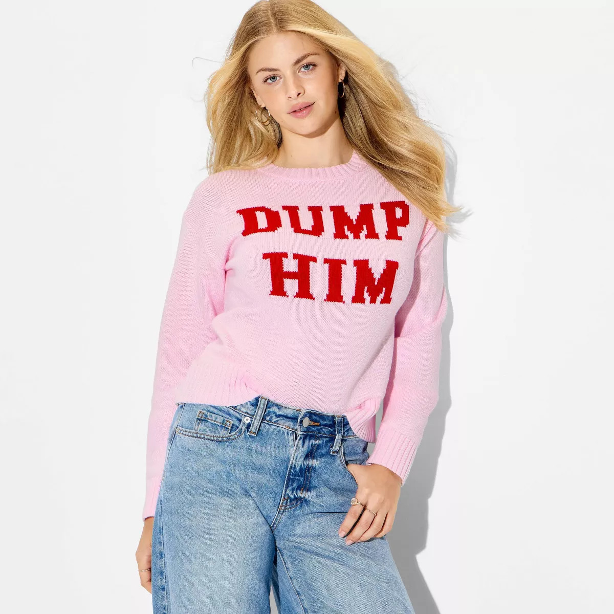 Women's Crewneck Pullover Sweater - Wild Fable™ | Target