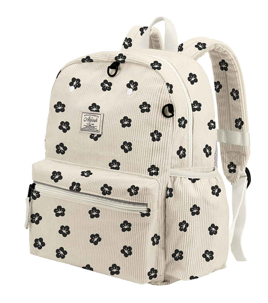 Corduroy Toddler Backpack for Boys and Girls 2-5: Preschool Cute Kids Backpack 13.5" H Fit Folder | Amazon (US)