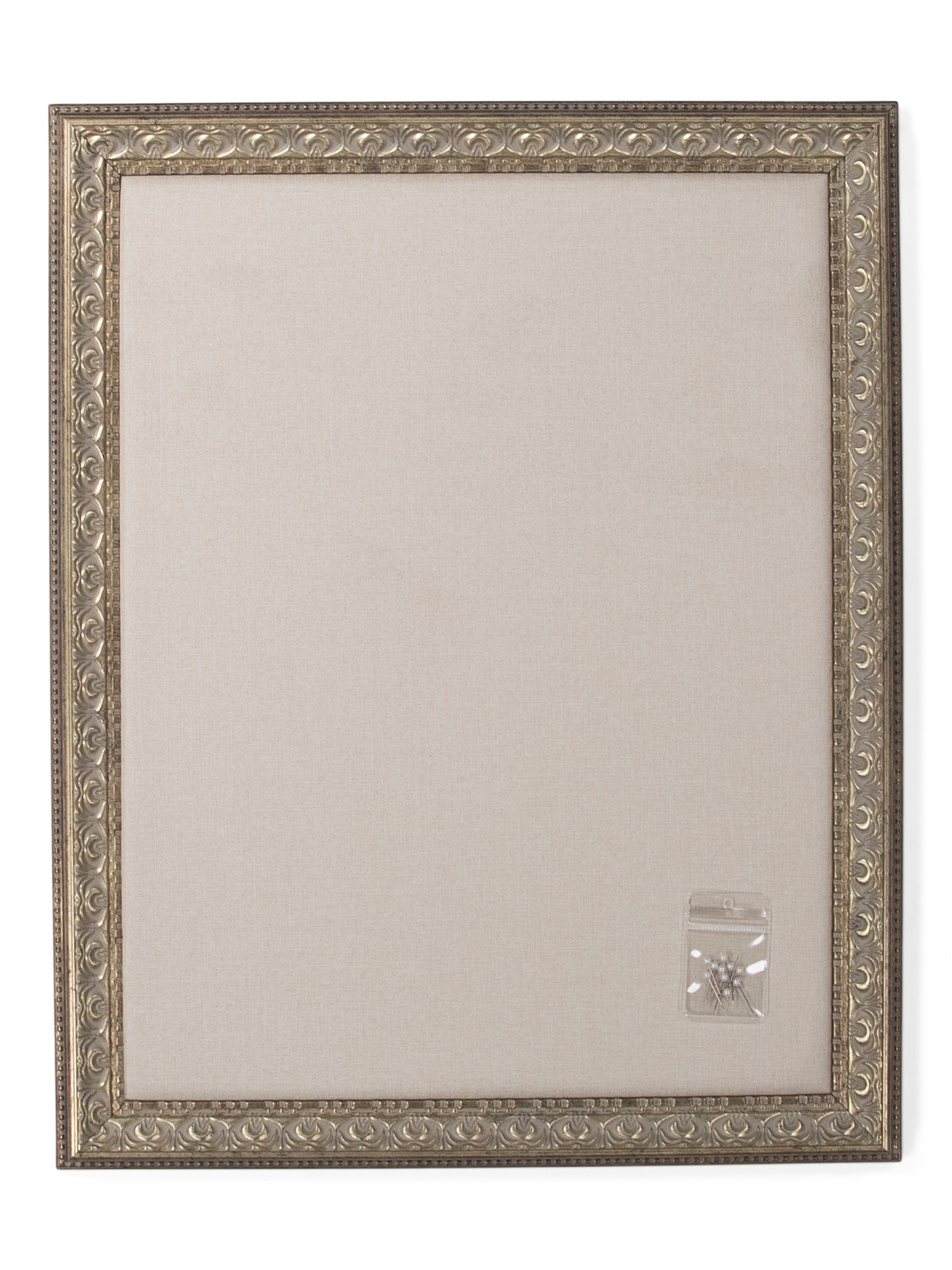 16x20 Fancy Gold Fabric Pinboard Wall Art | TJ Maxx