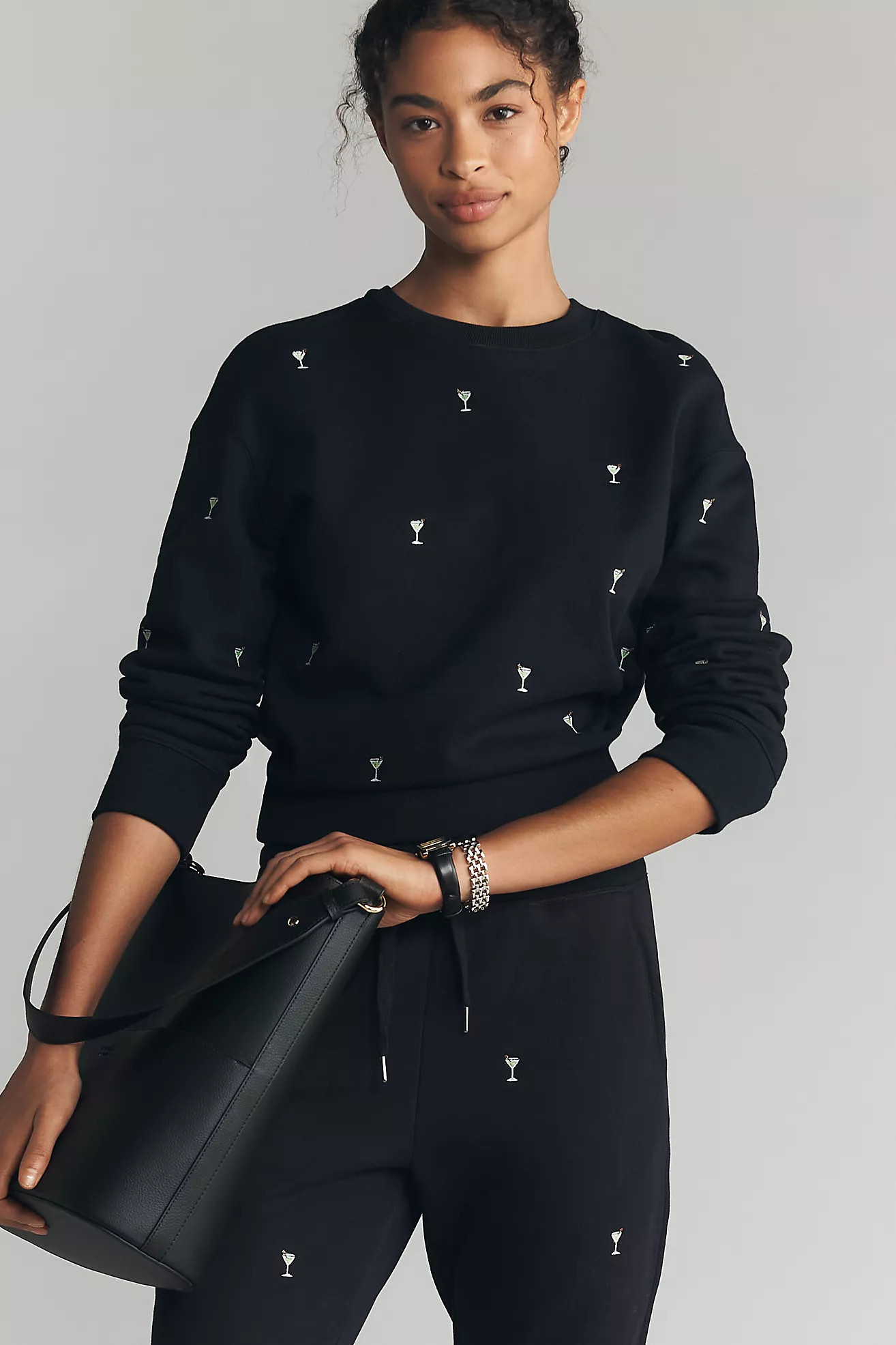 Rails Ramona Champagne Varsity Sweatshirt | Anthropologie (US)