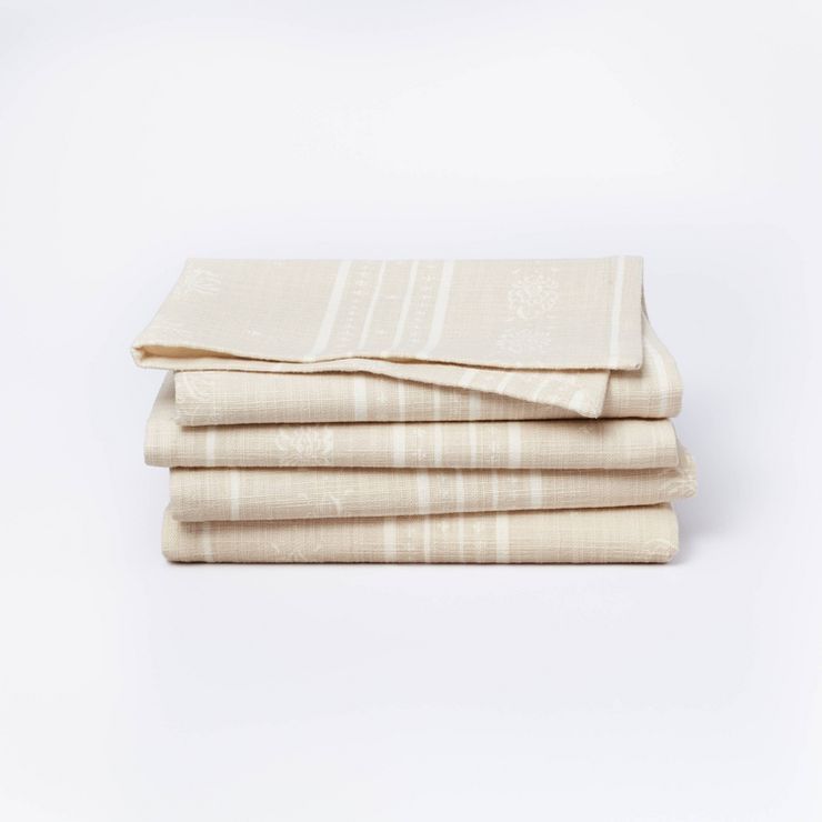 4pk Cotton Paisley Napkins - Threshold&#8482; designed with Studio McGee | Target