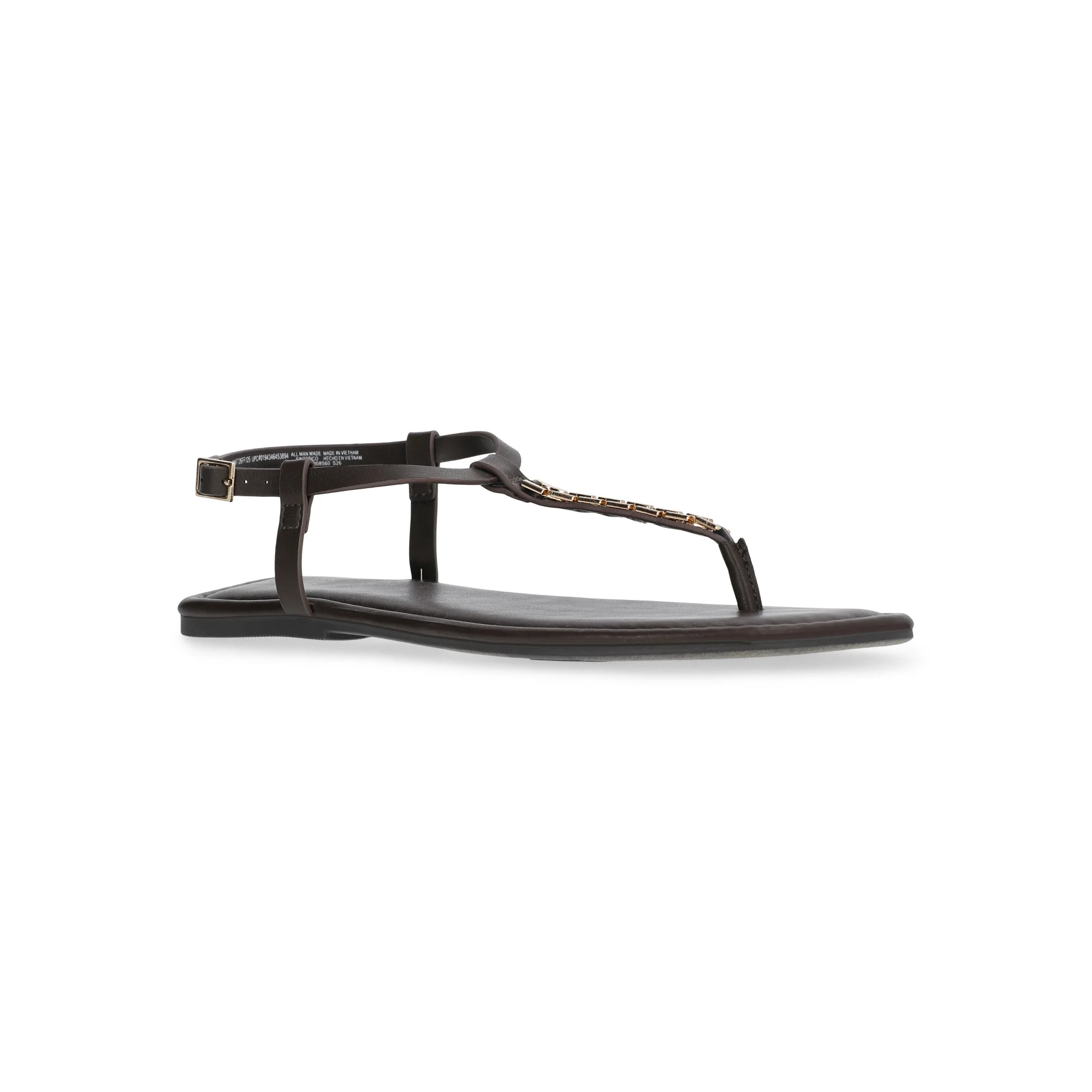 Time and Tru Women's Hardware Thong Sandals | Walmart (US)
