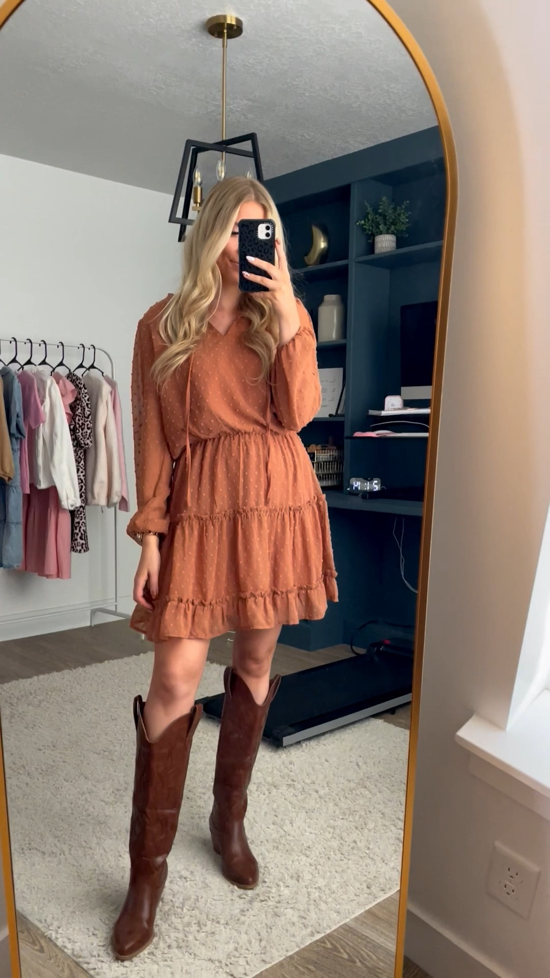 bump friendly fall outfit!
dress: wearing M
Cowgirl Boots: size up half 

| fall outfit | pregnant | teacher outfit | women’s boots 

#LTKSeasonal