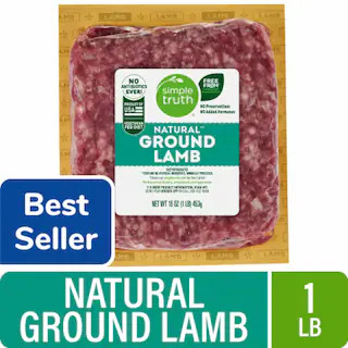 Kroger - Simple Truth™ Natural Ground Lamb, 1 lb | Kroger