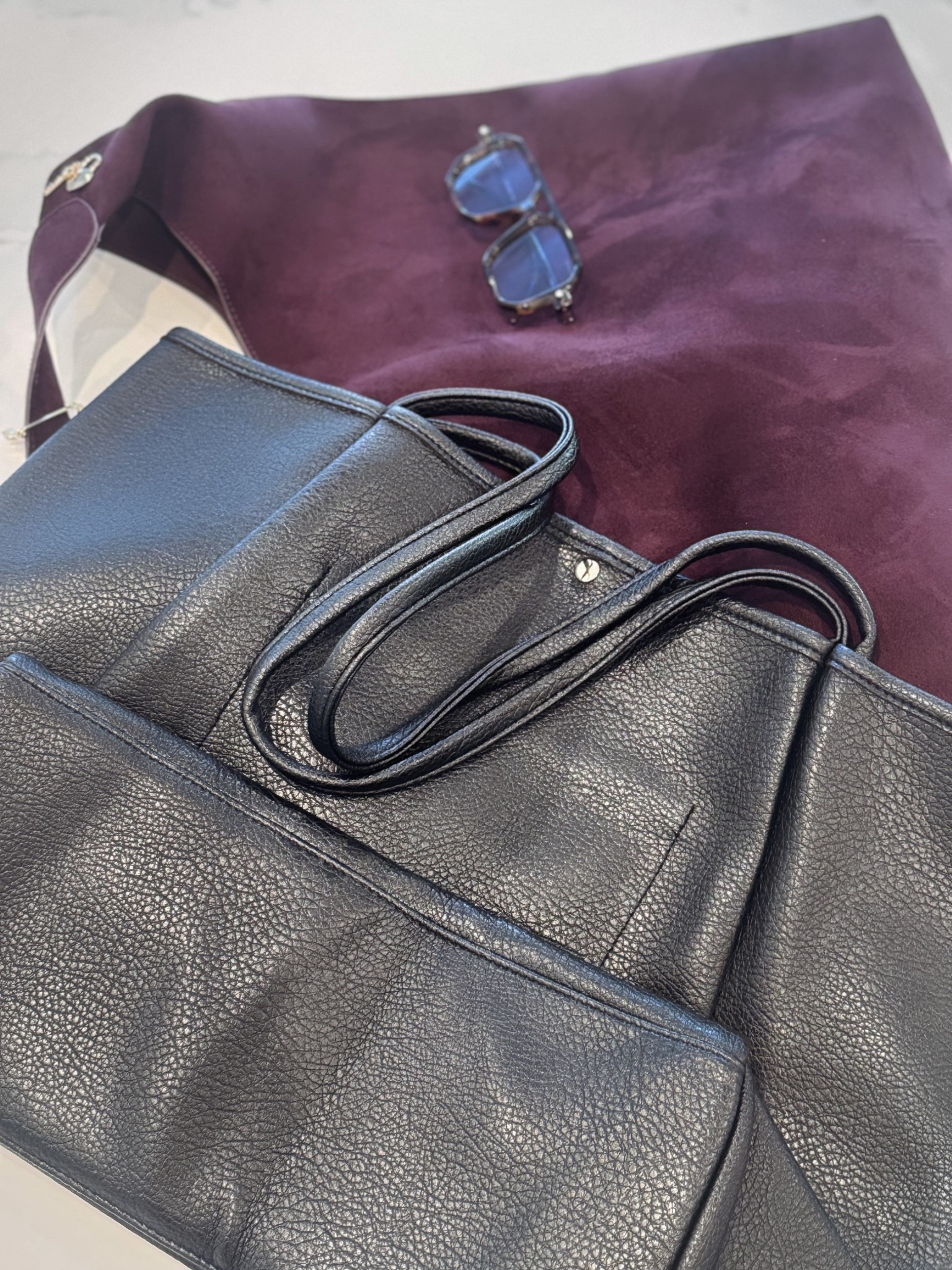 The dreamiest of tote bags. 
I’m obsessed with the way things feel a.k.a. texture, this Fall. Here are the two totes I am using on repeat. 

#LTKItBag #LTKFindsUnder100