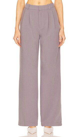 Franca Trouser in Slate Grey | Revolve Clothing (Global)