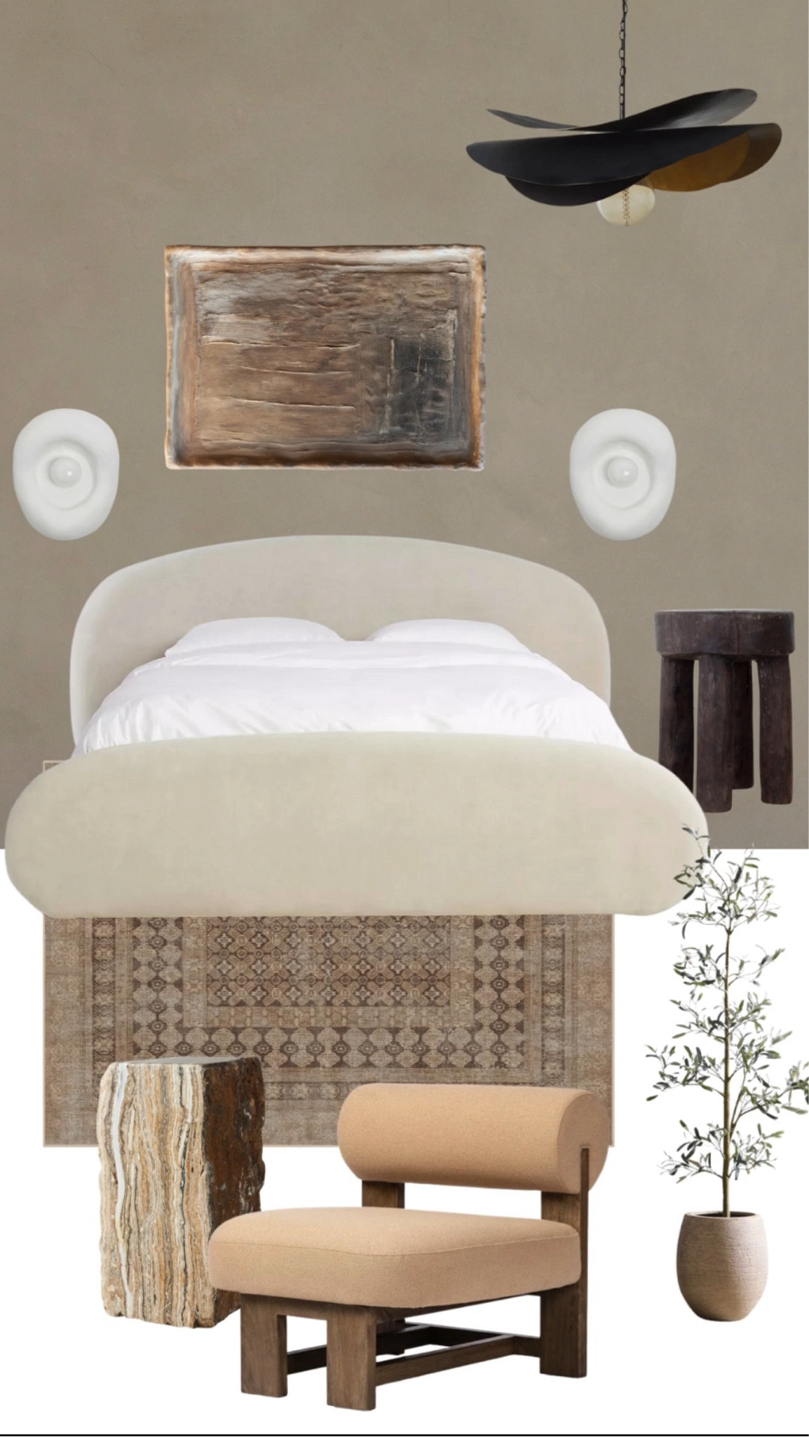 Wabi Sabi inspired bedroom 

#LTKHome