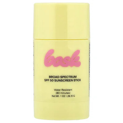 Bask Suncare, Sunscreen Stick, SPF 50, 1 oz (28.35 g) | iHerb