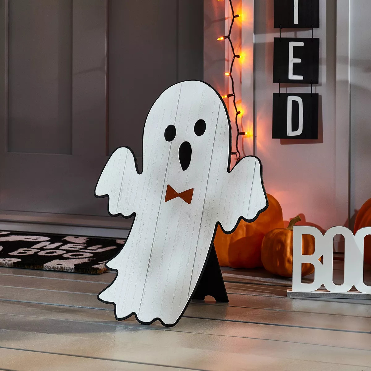 Ghost Wood Porch Halloween Sign - Hyde & EEK! Boutique™ | Target