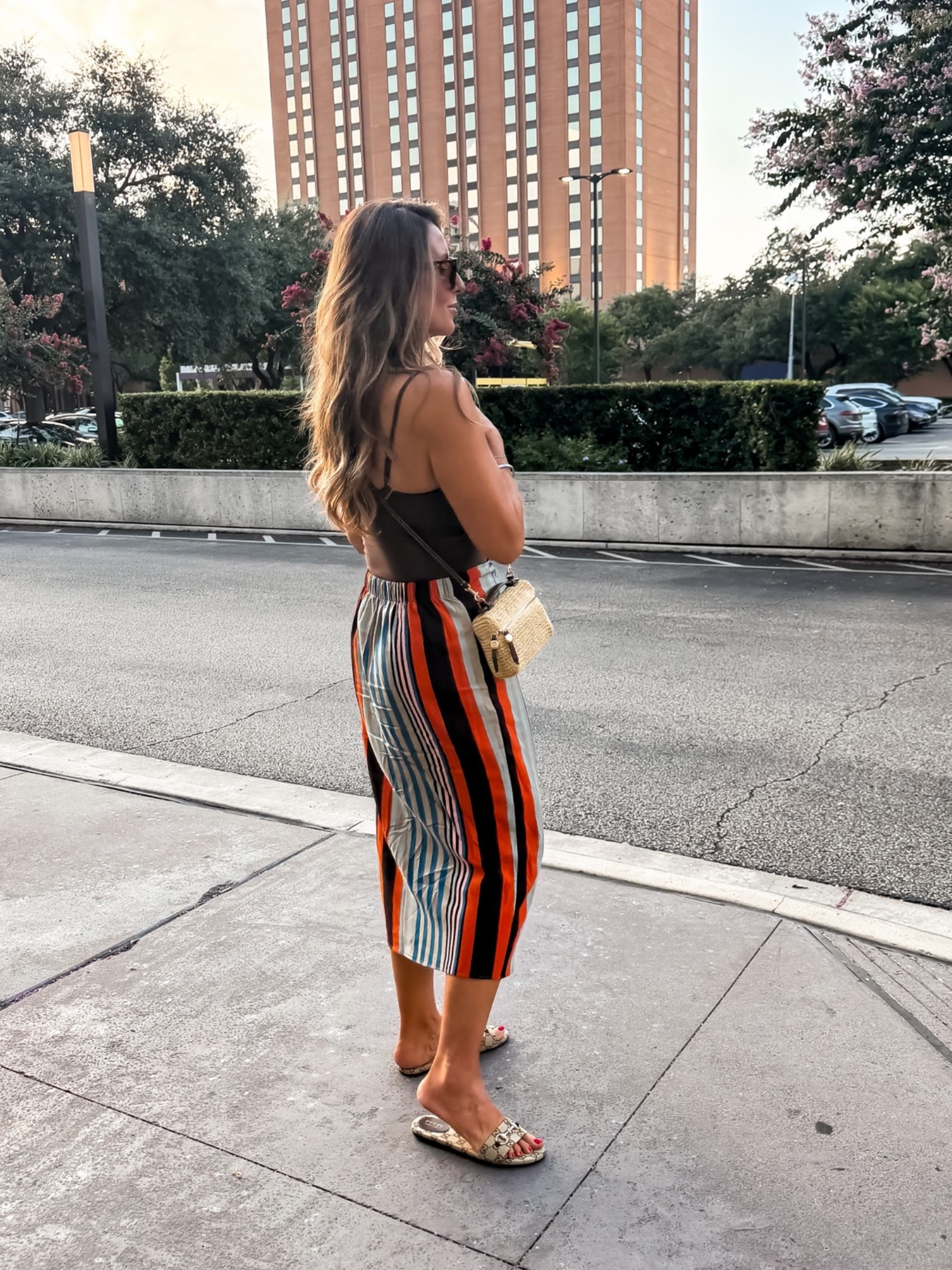 Size medium skirt 
Size medium Amazon top

#LTKootd #LTKOver40 #LTKTravel