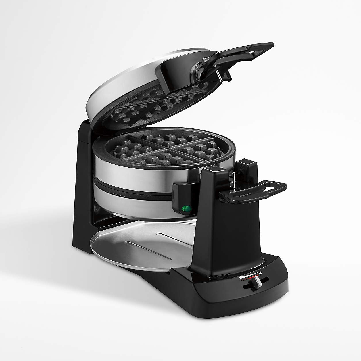 Cuisinart Double Belgian Waffle Maker + Reviews | Crate & Barrel | Crate & Barrel