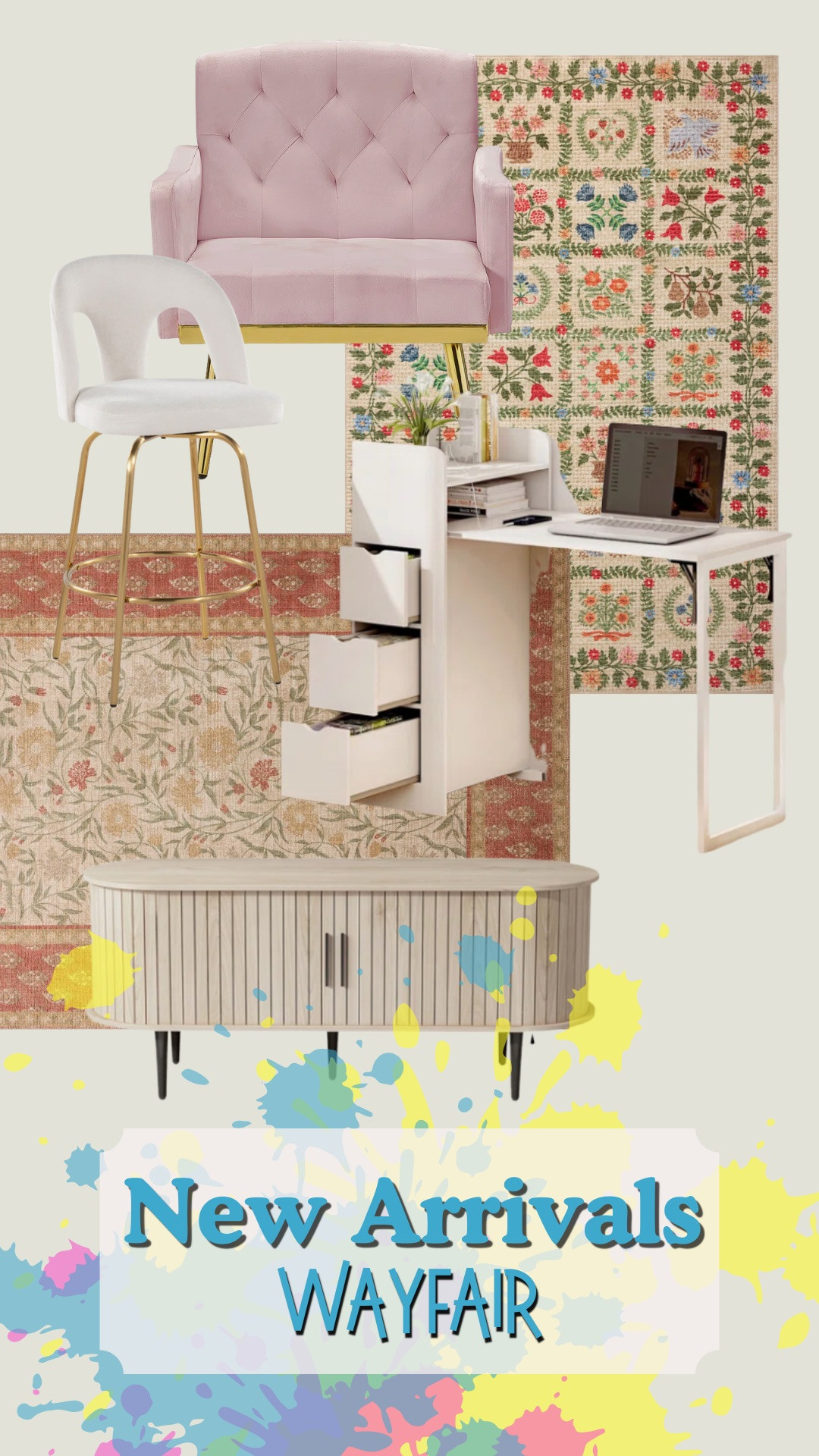 @Wayfair new arrivals I have my eye on. You guys, these rugs are you kidding?!?! How cute are these for summer & making your space more colorful!


area rug, wayfair, new arrivals, furniture, room refresh, home refresh, wayfair new arrivals, whats in my cart, summer inspo 

 #LTKSeasonal #LTKOver40 #LTKHome