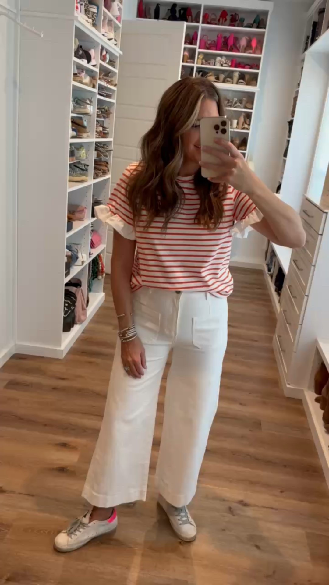 Bright, colorful, and actually practical teacher outfits — all from Amazon! Comfortable enough for a full day on your feet and cute enough for the classroom and beyond. In a medium ruffle short sleeve top, size 28 wide leg cropped pants and accessories- fits tts. Shop dandy, back to school, teacher outfits, teacher dress, teacher maxi dress, budget friendly

#LTKFindsUnder50 #LTKSeasonal #LTKStyleTip