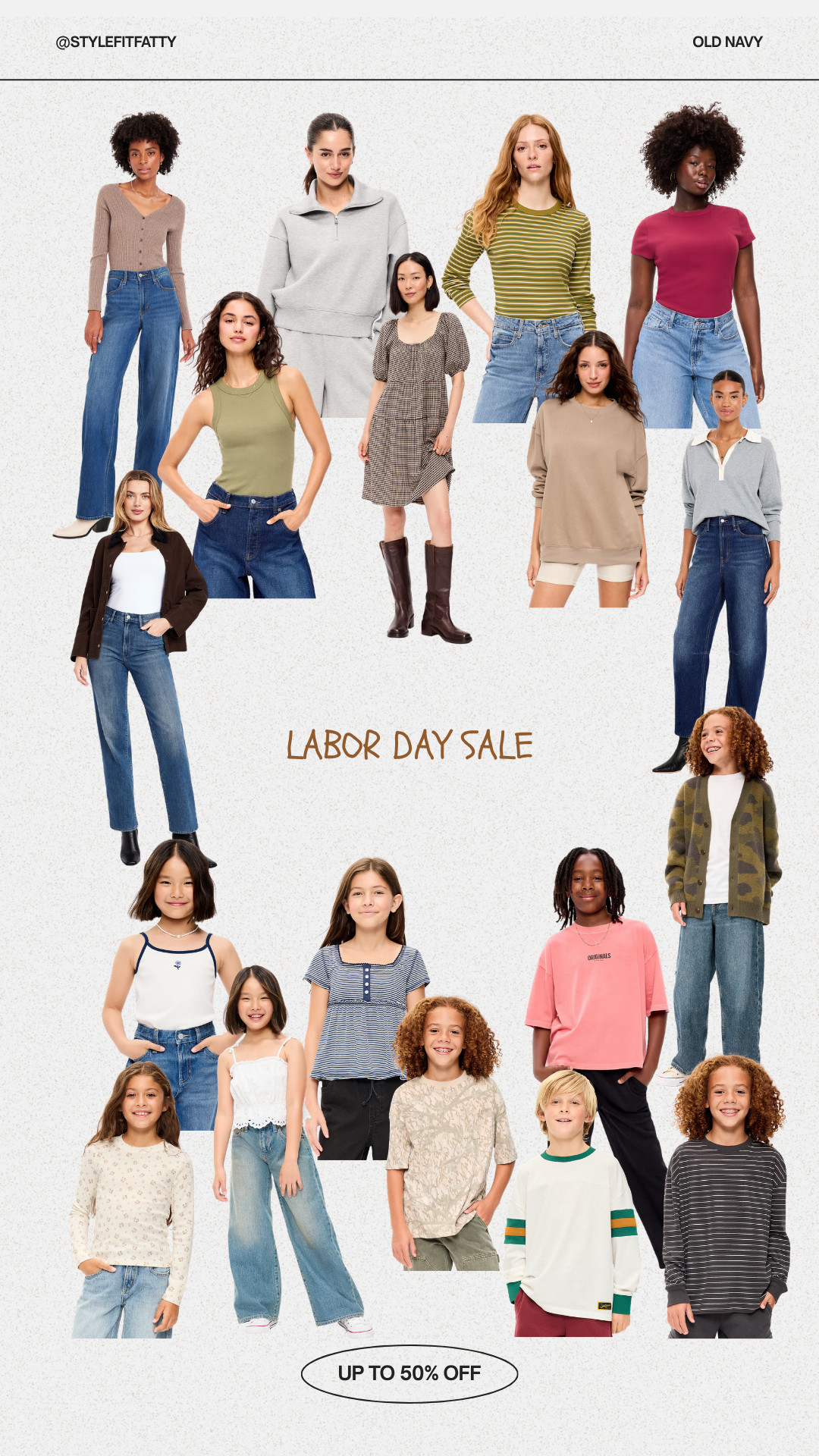 So many cute things on sale for the whole family at Old Navy! Up to 50% off! #labordaysale #oldnavy #fallsale 

 #LTKSeasonal #LTKSaleAlert #LTKKids