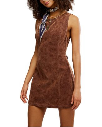 Atlas Faux Suede Mini Dress | Bloomingdale's (US)