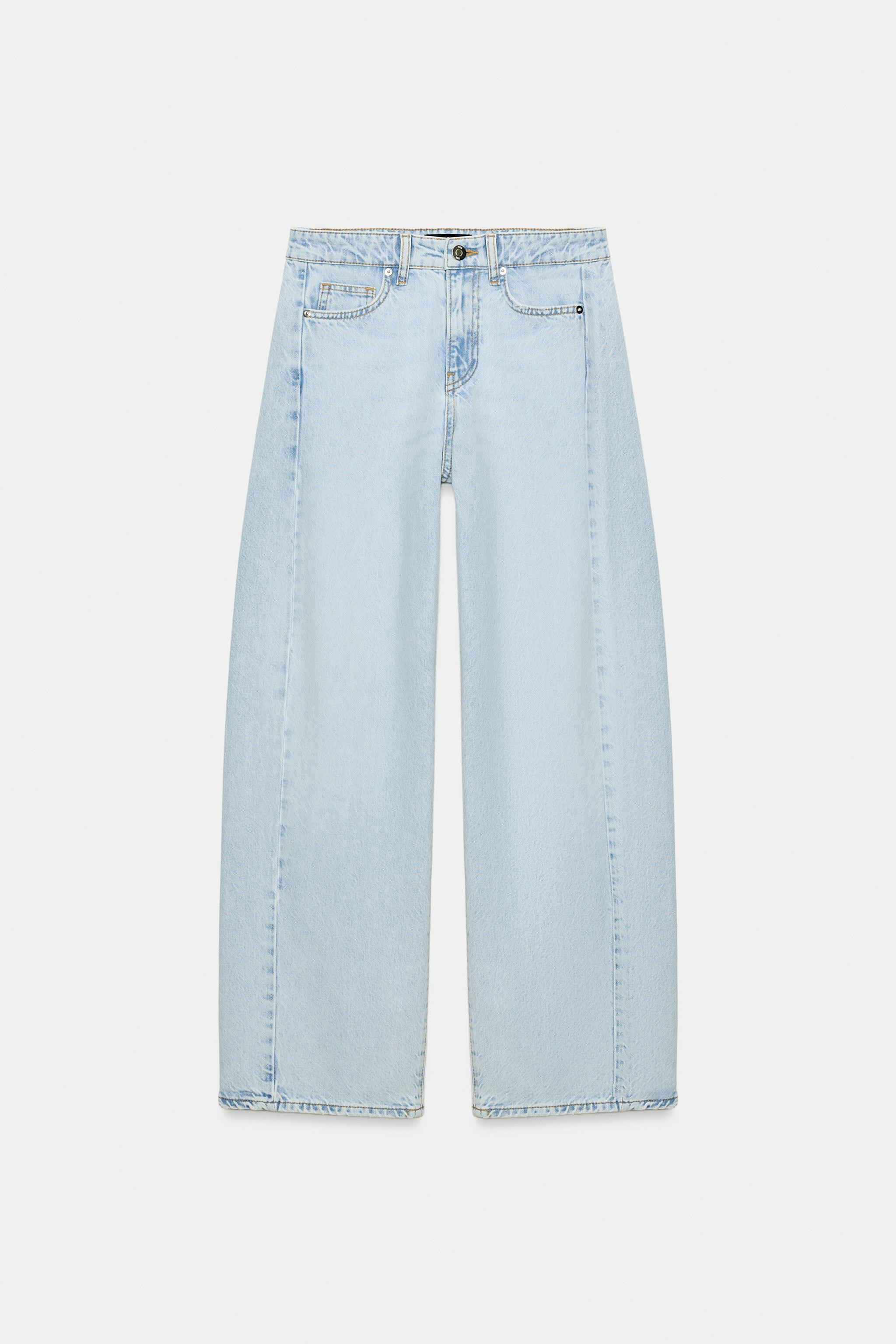 Z1975 HI-RISE FRONT SEAM JEANS | Zara US