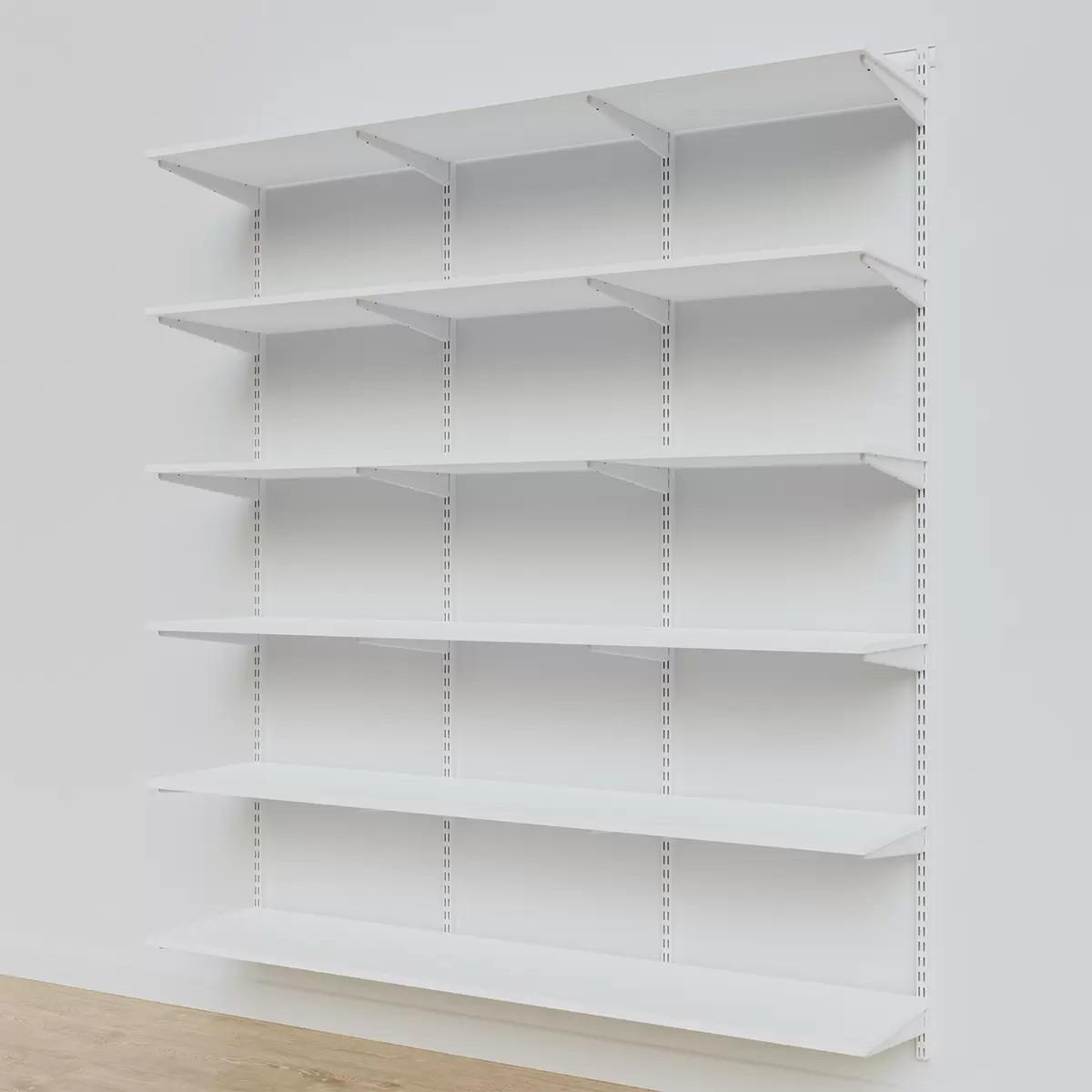 Elfa 6' Melamine Basic Shelving Units for Anywhere | The Container Store