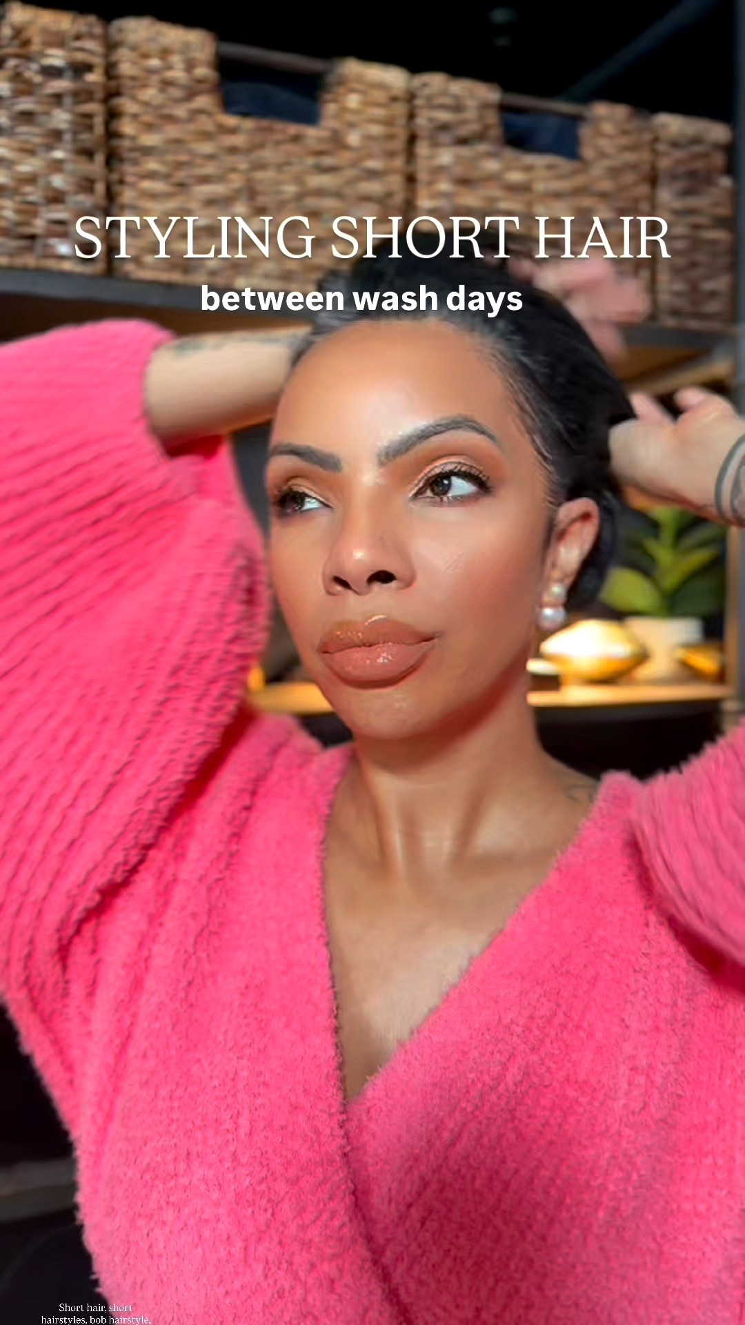 Styling short hair and refresh with dry shampoo 

#LTKootd #LTKmorningroutine #LTKselfcare